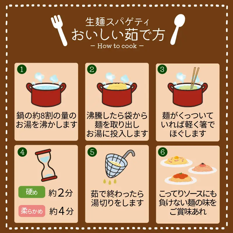 【3ヶ月 定期便】生スパゲティ 20個 お手軽 ソース 3個付き K036-T07