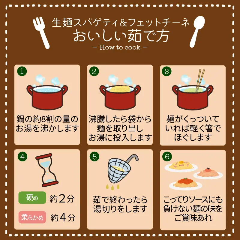 【3ヶ月 定期便】生スパゲティ 10個 × 生フェットチーネ 10個 お手軽 ソース 3個 付き K036-T09