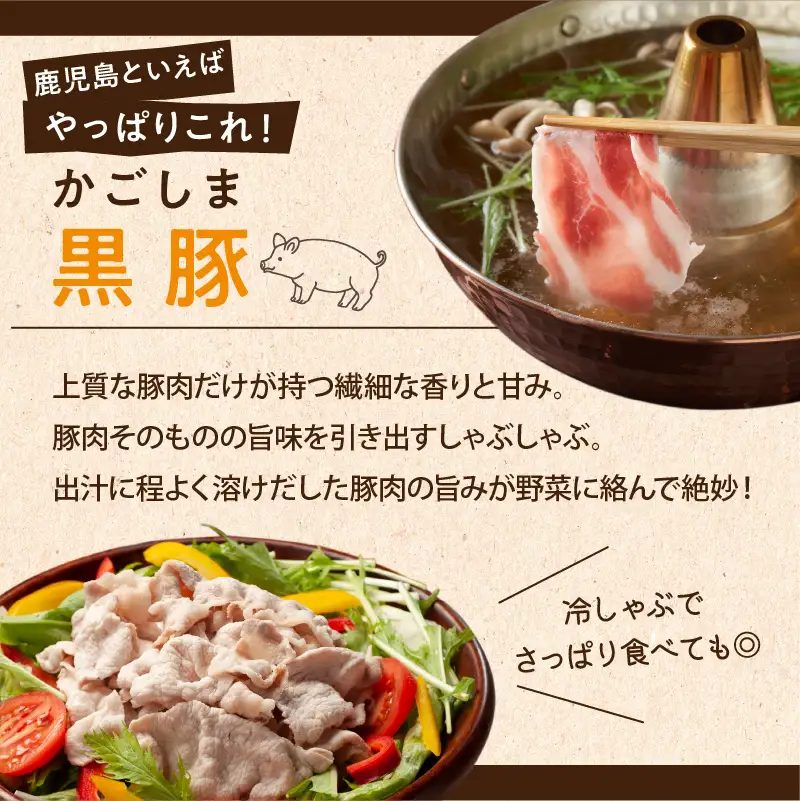 【岩元精肉店】鹿児島県産黒毛和牛・かごしま黒豚 味わい2か月お届けコース K045-T03 肉 豚肉 牛肉 冷凍