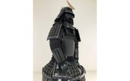 TS1-902 黒糸威縦矧二枚胴具足