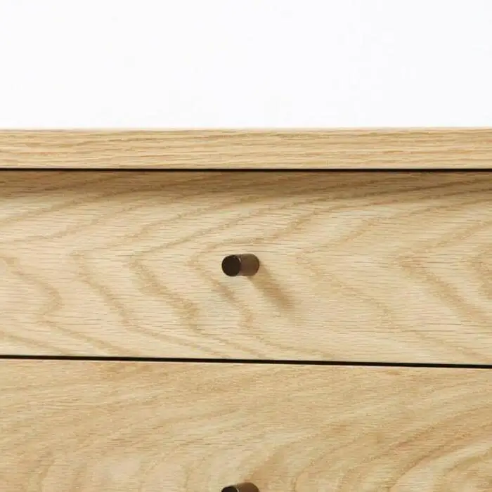 旭川家具　山室家具製作所　プロトNo.619 チェスト60　ナラ 【 国産 無垢 インテリア 木製 収納 ナチュラル キャビネット チェスト リビング ダイニング 北海道 】 _01963
