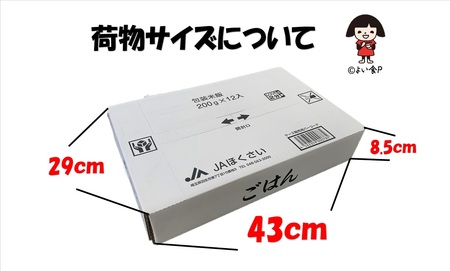 パックごはん 200g×12個 米 彩のかがやき ごはん