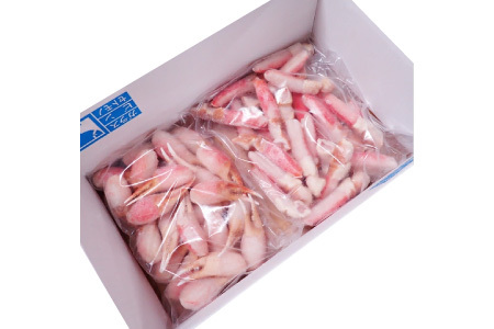 根室海鮮市場＜直送＞本ズワイガニ(爪棒肉ポーション・爪下棒肉ポーション)1.6kgセット C-28032