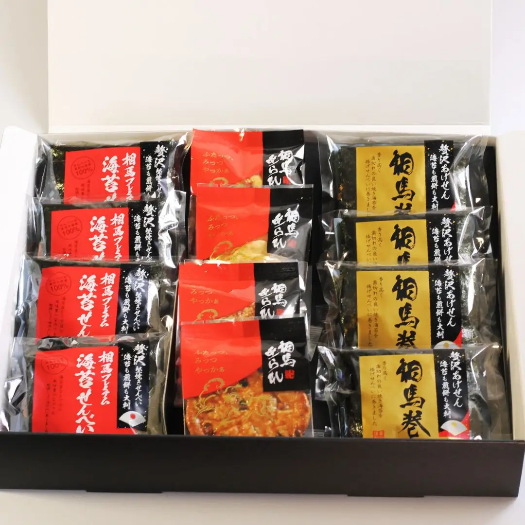 相馬あられ詰合せ8種 | あられ お菓子 福島県
