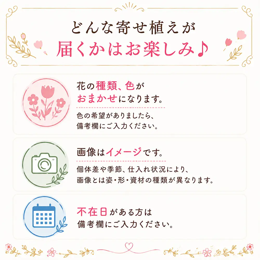 オリジナル 寄せ植え 3000円相当｜母の日 誕生日 花ギフト 「百花-MoKa-」