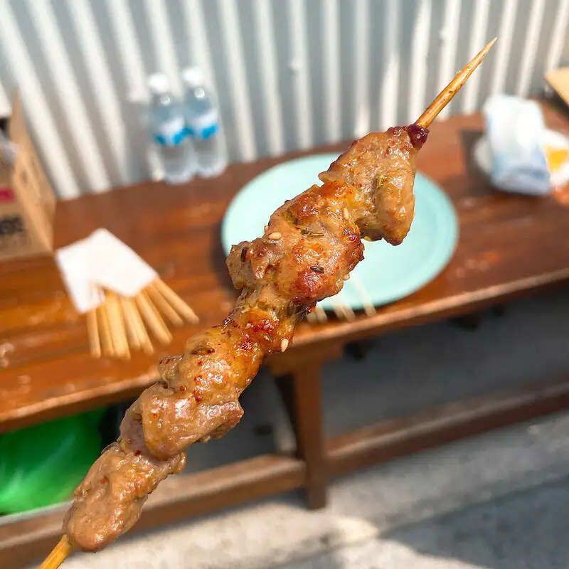 カルビ 牛肉 中落ち 串 30本 | BBQ キャンプ カルビ
