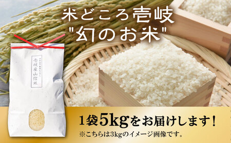 壱岐産 山信米 5kg《壱岐市》【イキテイク合同会社】 穀物 精米 白米 [JFG001] 25000 25000円 のし プレゼント ギフト 九州