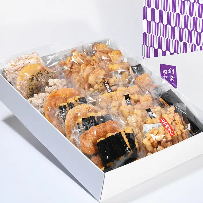 【無添加・手焼き】高梨商店の『おかき詰め合わせ』中箱 約22袋入り　[0011-0051]