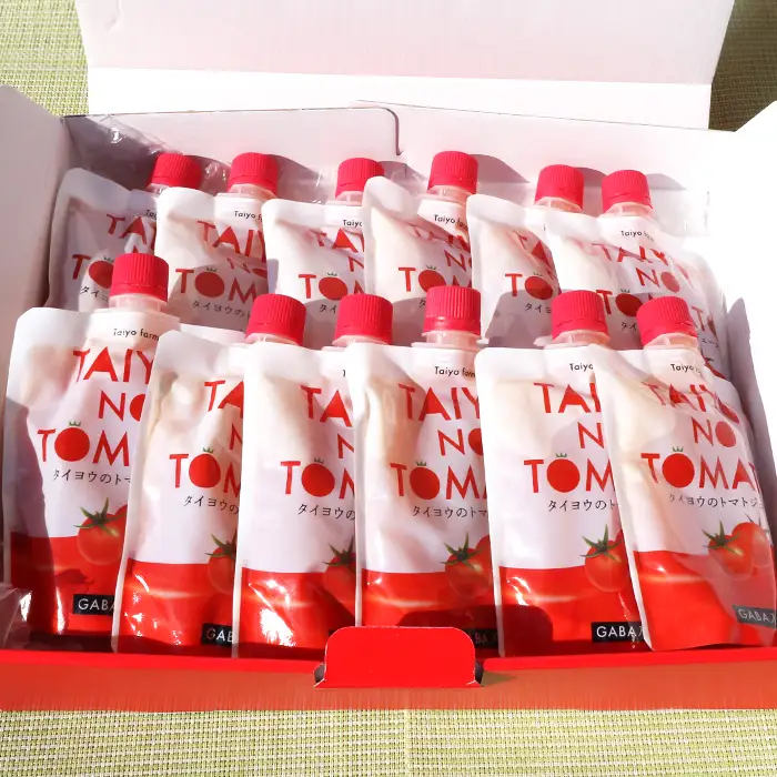 【匠の一粒～べにすずめ～】タイヨウのトマトジュース 200ml×12本　[0020-0075]