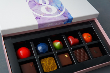 チョコレート専門店「atelierg.cacao」 トリュフ 詰め合わせ 10個