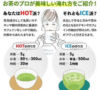 054-20　日本茶入門アソートセット摘み取り日くらべ＆焙煎くらべ