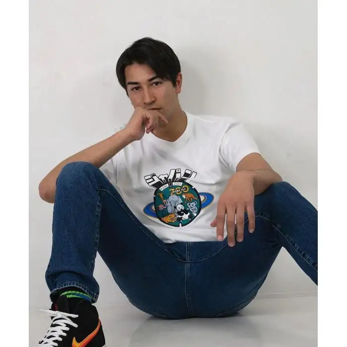 神戸市 マンホールTシャツ 白（Lサイズ）