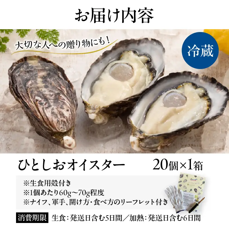 数量限定 宮崎県産 ブランド 牡蠣 ひとしおオイスター 計20個 魚介 魚貝 かき 生食用 殻付き 国産 おかず おつまみ 食品 海鮮 海産物 シーフード BBQ バーベキュー アウトドア グランピング 海の幸 養殖 絶品 贅沢 ご褒美 お取り寄せ グルメ 日南市 送料無料_CB81-23