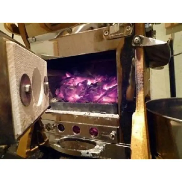 自家焙煎炭焼珈琲豆　ブレンドコーヒー豆400gと保存缶（粉）