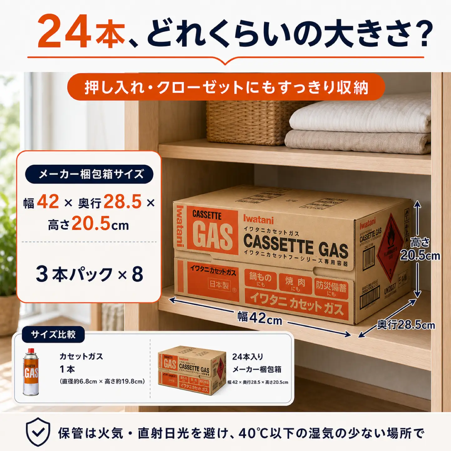 イワタニ カセットガス CB缶 ガスボンベ 3P 8パック セット 【FI07W1】 イワタニ コンロ ガス 防災 バーベキュー アウトドア キャンプ 災害