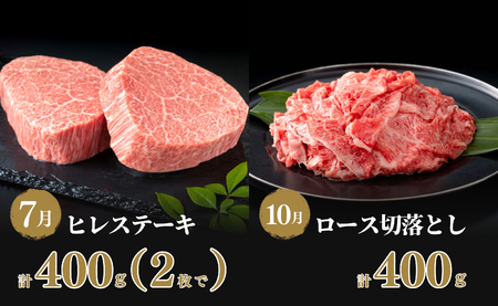 【ヒレステーキも楽しめる！】贅沢な佐賀牛 プレミアム定期便・通年4回 牛肉 黒毛和牛 極上の佐賀牛 厳選 お肉 おにく ギフト プレゼント 贈り物 人気の定期便 ていきびん za014
