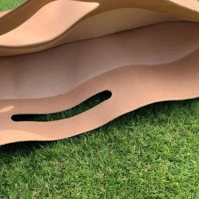 テーブル アイアンテーブル 本革レザーケース 収納ケース 800mm×450mm×5mm