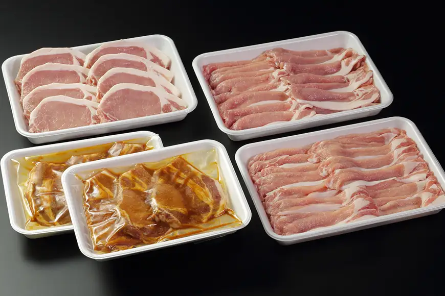 豚肉 岡崎竹千代ポーク ロース 各種 詰め合わせ 計3.18kg