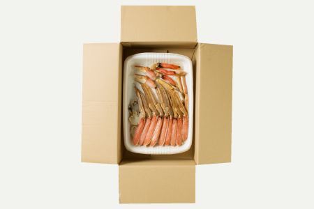 生食可！カット済み生ずわいがに700～800g×1P A-11225