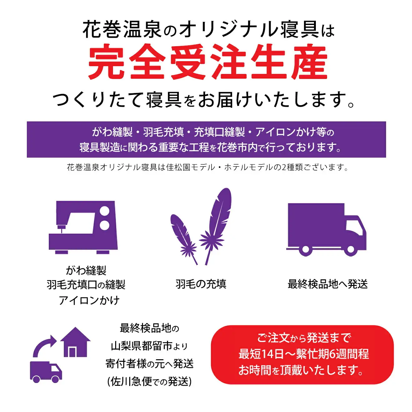 2枚合わせ 羽毛掛けふとん シングル［マザーホワイトグース95％×抗菌加工生地]　【1630】