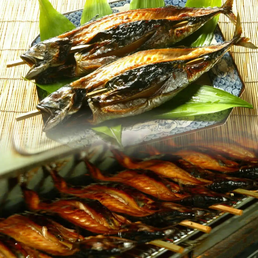 浜焼き鯖 400g  1尾 【配送不可地域：離島】 小浜市 / 朽木屋 [BFCM004] 