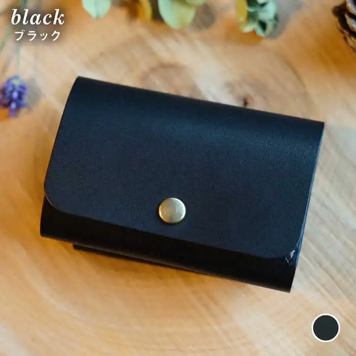 三つ折り mini ウォレット 糸島市 / BLESS [AAA027] 革製品 財布