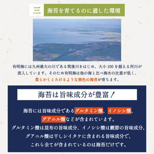 【ふるさと納税】塩のり 8切40枚×6袋入 福岡有明のり [a9268] 株式会社 ゼロプラス 【返礼品】添田町 ふるさと納税