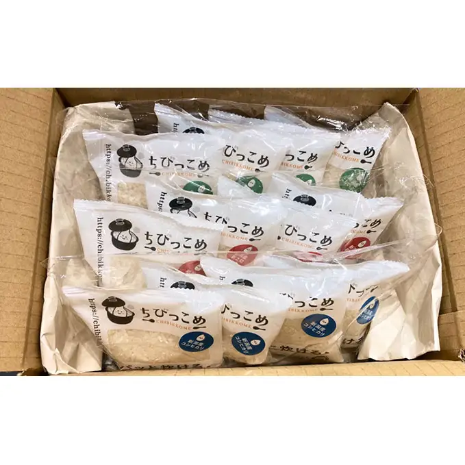 新潟米「ちびっこめ パパッと炊ける無洗米」1合パック 12袋セット お米 コシヒカリ こしひかり 