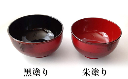 新潟特産竹塗　お椀　Φ12cm 民芸品 工芸品 伝統技術 食器 汁椀  朱塗り