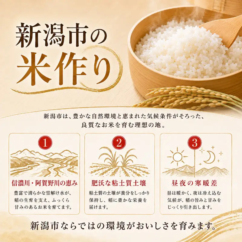 無洗米 新潟産 新之助5kg 産地直送