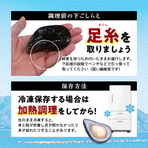 明神丸かき・ほたてきちのムール貝 4kg 【沖縄県・離島配送不可】MZ006-4kg