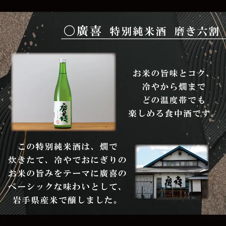 【日本酒】純米酒酒蔵4社セット 日本酒(AZ011-2)