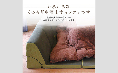 ソファ ラグ セット ブラウン ベージュ ソファ