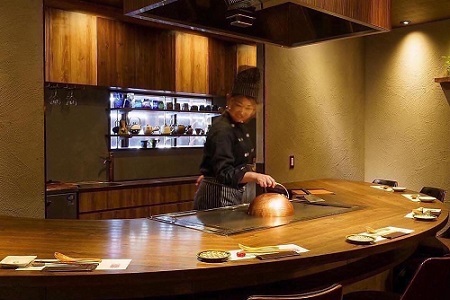 SAI.teppan　厳選黒毛和牛A5ステーキコース　ヒレ100g(ディナー)　お食事券1名様分　bd03