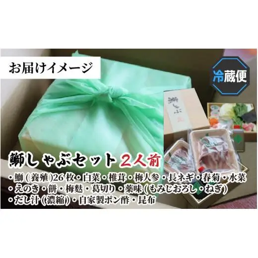 【先行予約】ぶりしゃぶセット 2人前　カット野菜・だし汁・薬味付 【2026年11月中旬より順次発送】 / ブリ 鰤 ぶり しゃぶしゃぶ しゃぶしゃぶ用 野菜 鍋 冬 富山 お歳暮 海鮮 冷蔵