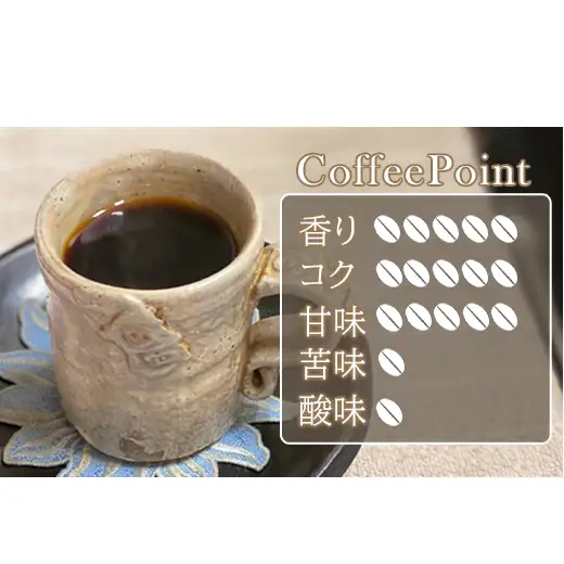 夢紀行のオリジナルブレンドコーヒー　コーヒー豆　300g（100g×3袋）