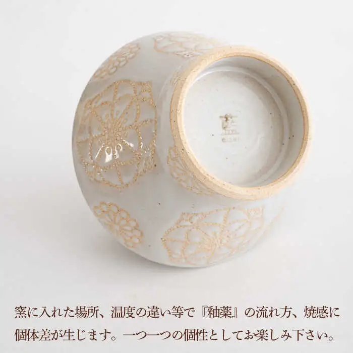 【波佐見焼】茶碗 2点セット ホワイト×ホワイト ステッチ 【藍染窯】 くらわんか碗 ペア  [JC119]