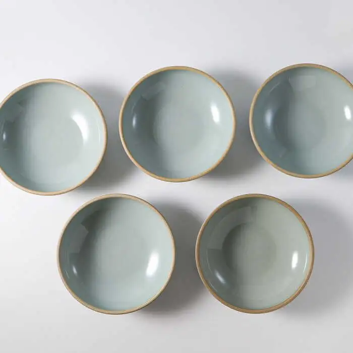 【波佐見焼】CoCon（ここん）ボウルM  ミントブルー ５個セット 食器 皿【福田陶器店】[PA299] 波佐見焼
