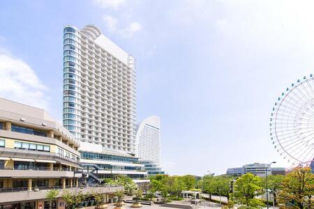 横浜ベイホテル東急 エグゼクティブツインパークビュー ペアご宿泊券（クイーン・アリス ディナー付）｜バルコニー付 1泊2名 平日限定 記念日ステイ みなとみらい 観光 大観覧車 ｜神奈川県 横浜市 AGE0002