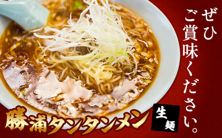 勝浦タンタンメン 担々麺 生麺 計21人前 (3人前×7箱) 有限会社鈴正