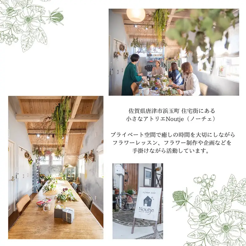 《美しい時が閉じ込められた》プロフーモアレンジ プリザーブドフラワー