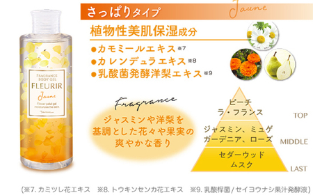 39210-039-0053．MOC フルリール ボディジェル ジョーヌ 300ml
