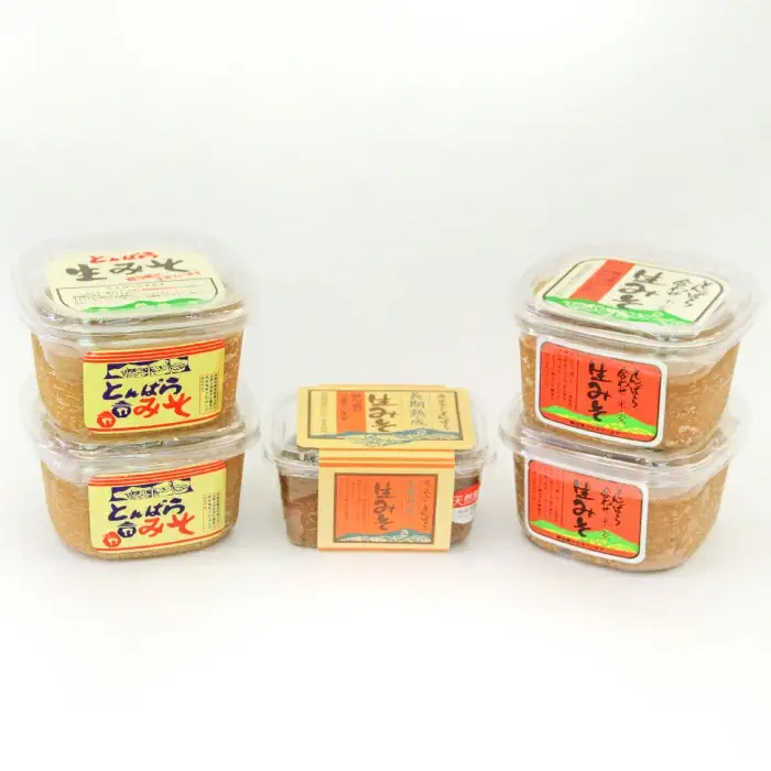 とんばら味噌食べ比べセット【 生みそ 合わせみそ 熟成味噌生みそ 調味料 無添加 酵母 詰め合わせ ミソ Ａ-230 】