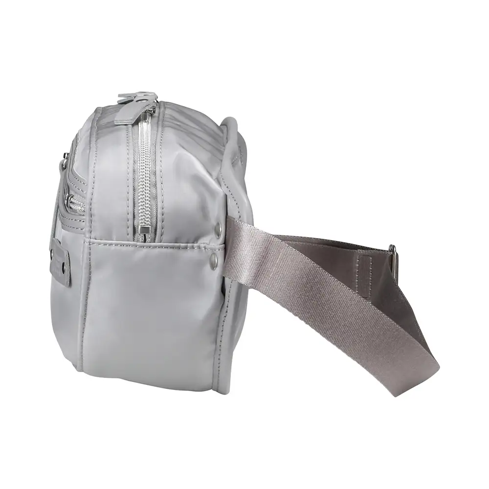 豊岡鞄 S4500RI TUTUMU body bagRich Sグレー