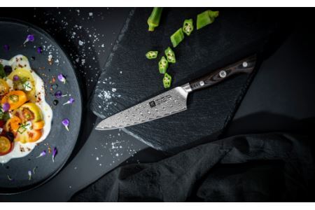 ZWILLING ツヴィリング 「 タクミ コンパクトシェフ 140mm 日本製 」 ダマスカス ナイフ ペティ 包丁 【日本正規販売品】 ZWILLING Takumi 30551-141