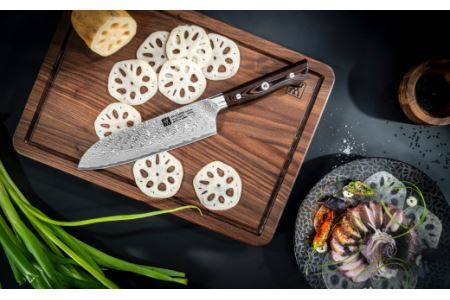 ZWILLING kanren 三徳包丁 180mm ダマスカス 新品 ZWILLING ツヴィリング 「 タクミ 三徳包丁 180mm 日本製