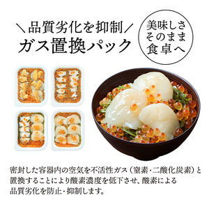 浜丼 ほたて 180g ほたて いくら めかぶ 帆立 海藻 海鮮 魚貝類 魚介類 ご飯 白米 海鮮丼 三陸産 岩手県 大船渡市
