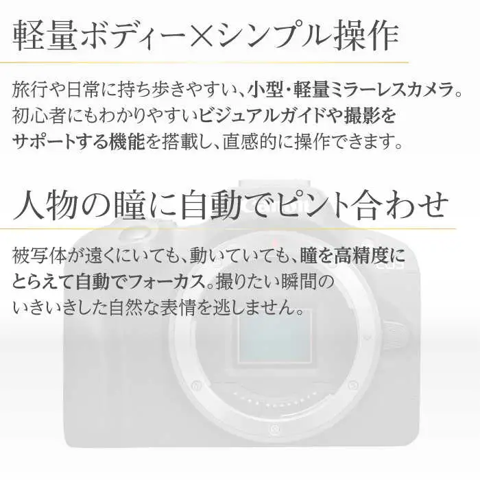 【スピード発送】Canon EOS R100 カメラ ボディのみ【長崎キヤノン】[MA17] 1年保証 ミラーレス