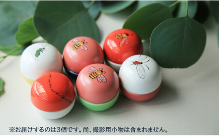ジェレミー 小物入れ 3個セット ふたもの ミニ ボンボニエール 蓋付 小物入 -昆虫シリーズ- zc007