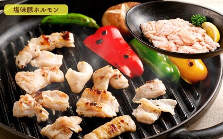 特製 焼肉セット A(醤油たれ・塩たれ付) 全5種 計1.25kg カルビ サガリ セセリ ホルモン 牛タン